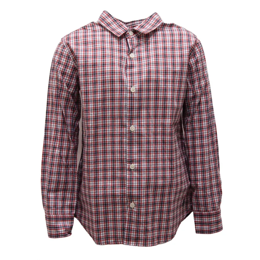 1889AN camicia bimbo MAURO GRIFONI boy kids cotton shirt