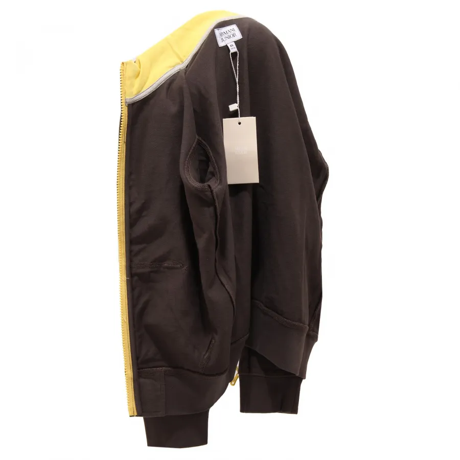 2425R felpa bimbo grigia ARMANI JUNIOR maglie kids sweatshirts