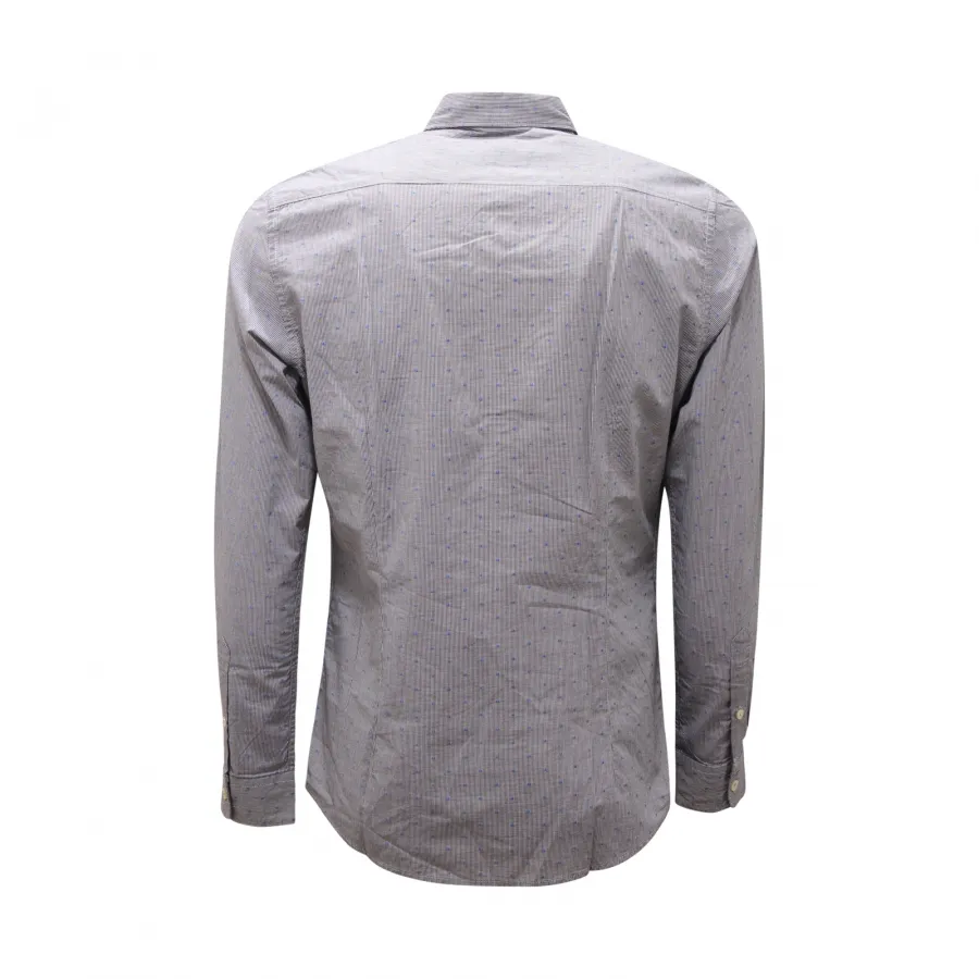 8938AS camicia uomo FREDMELLO GARMENT DYED man shirt