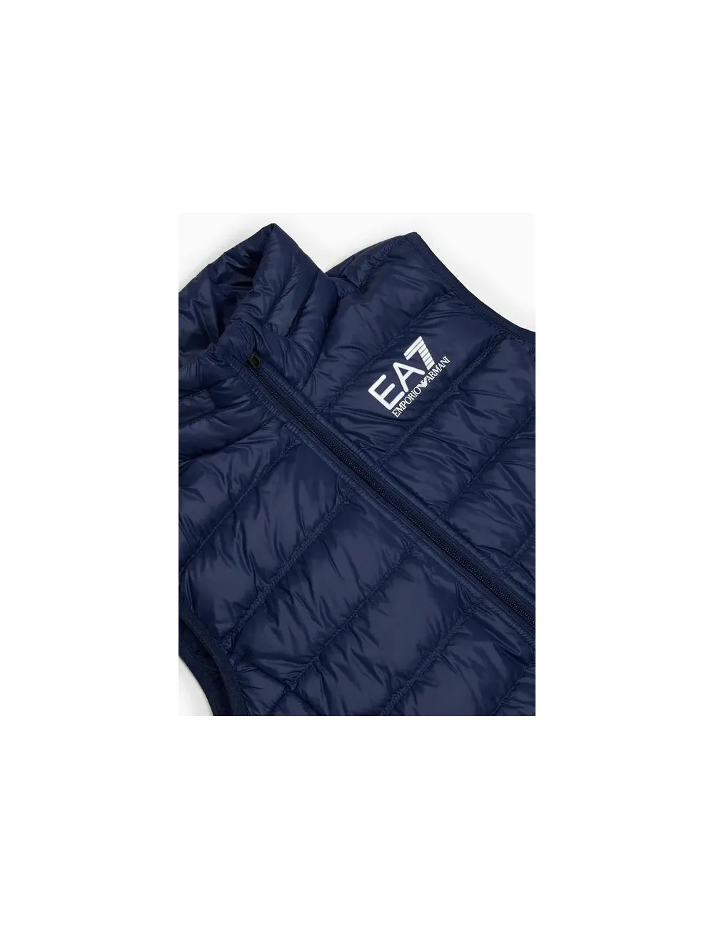 8NBQ02 1554 GILET IMBOTTITO EA7 EMPORIO ARMANI PIUMINO GIUBBINO SMANICATO BOY