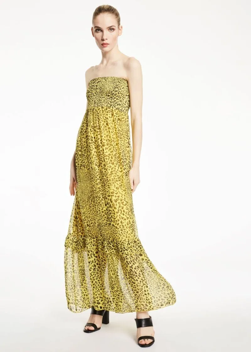 Abito con motivo animalier