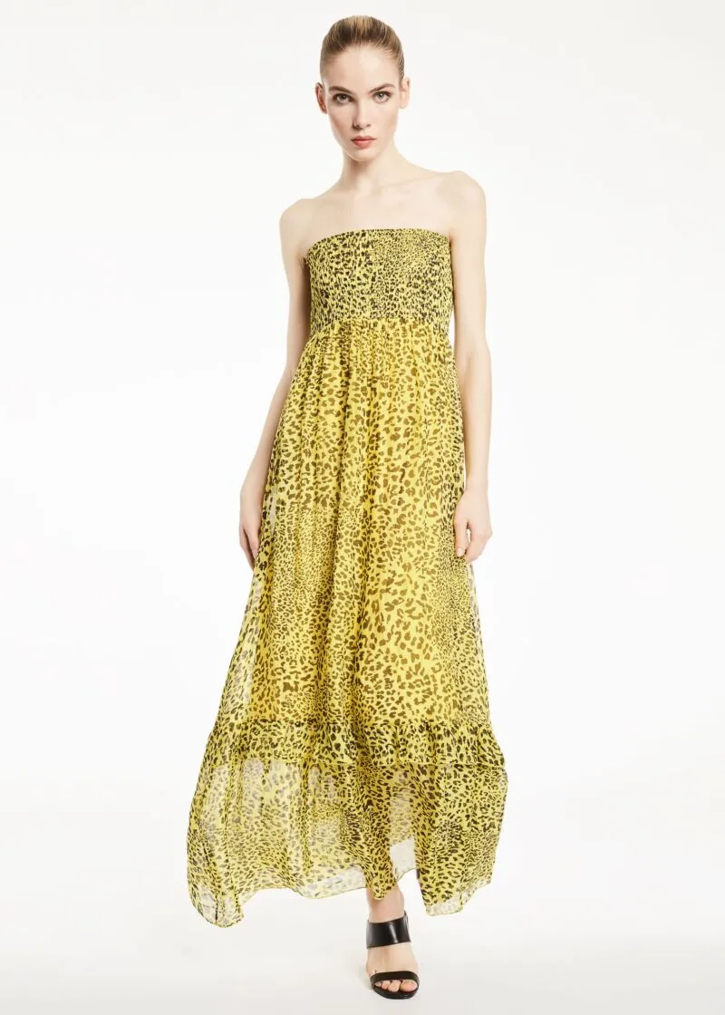 Abito con motivo animalier