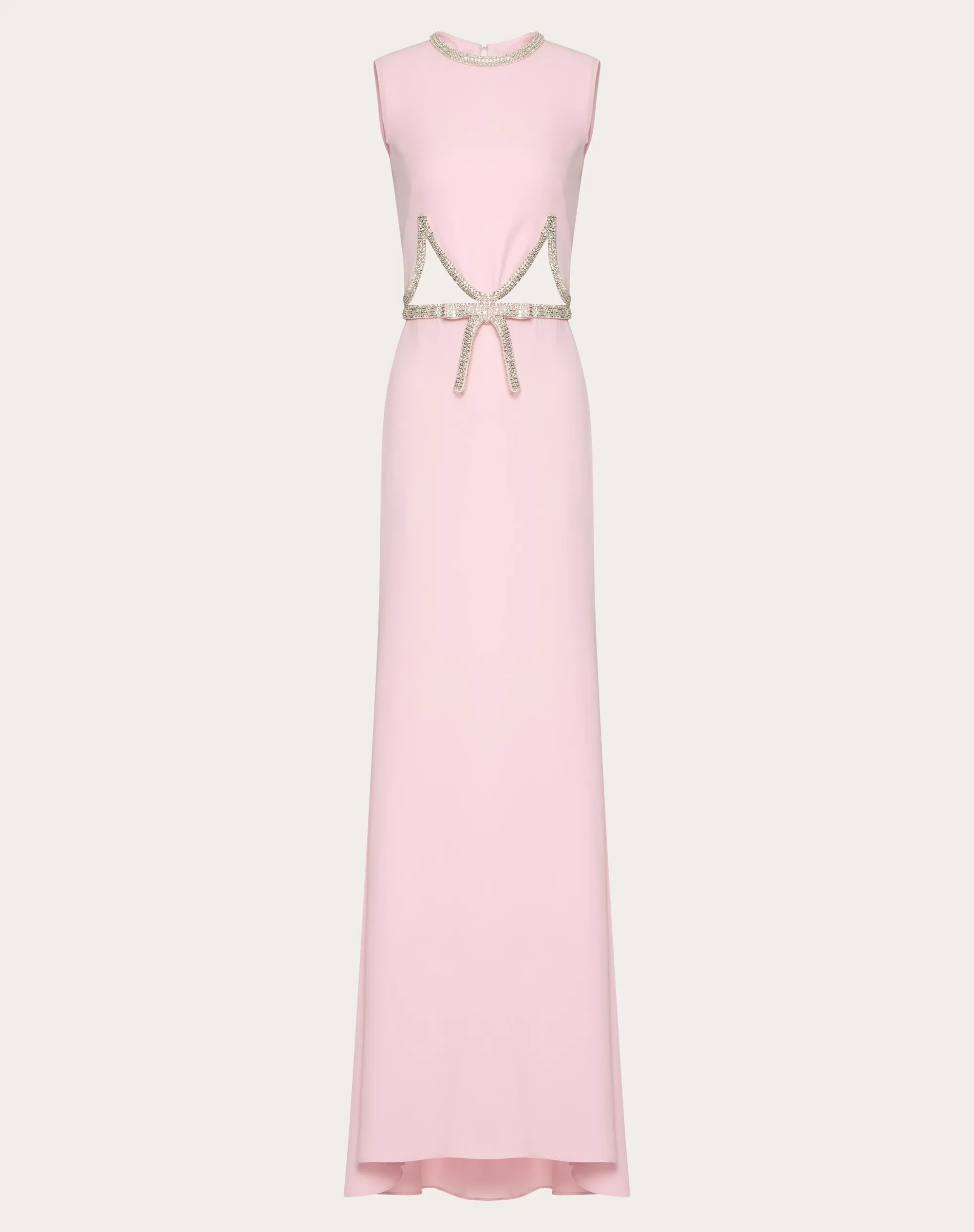 ABITO DA SERA IN CADY COUTURE RICAMATO