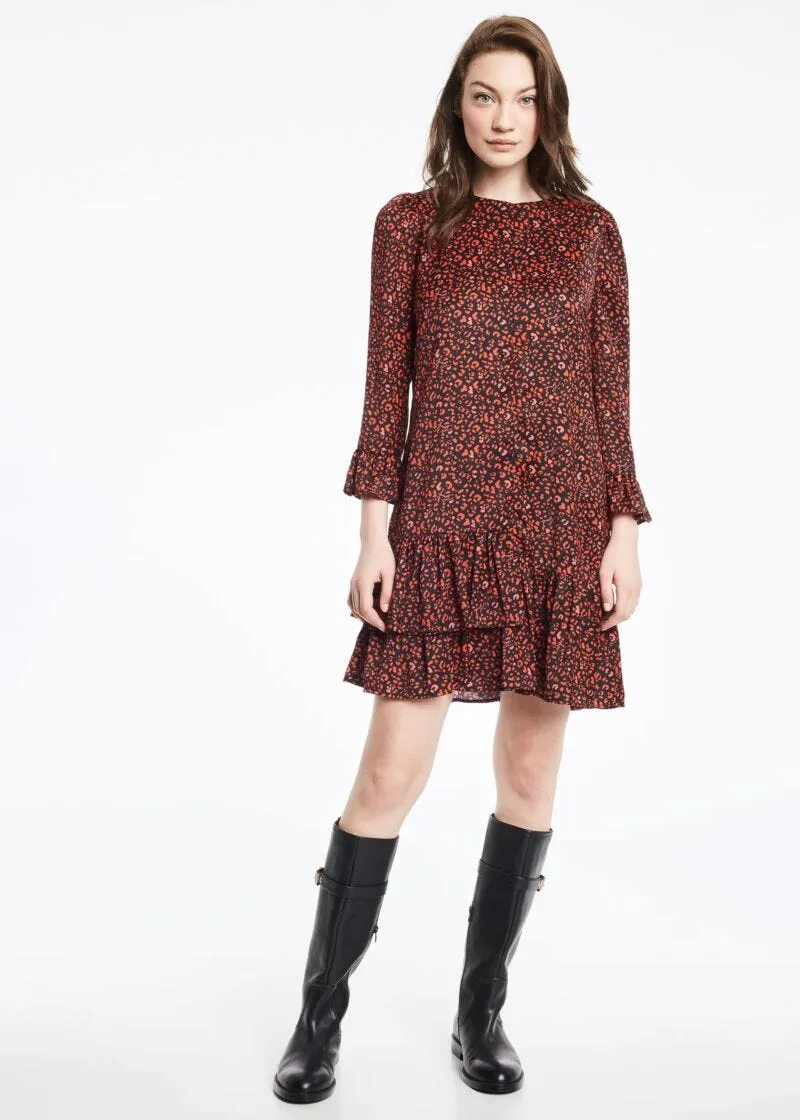 Abito in georgette stampata