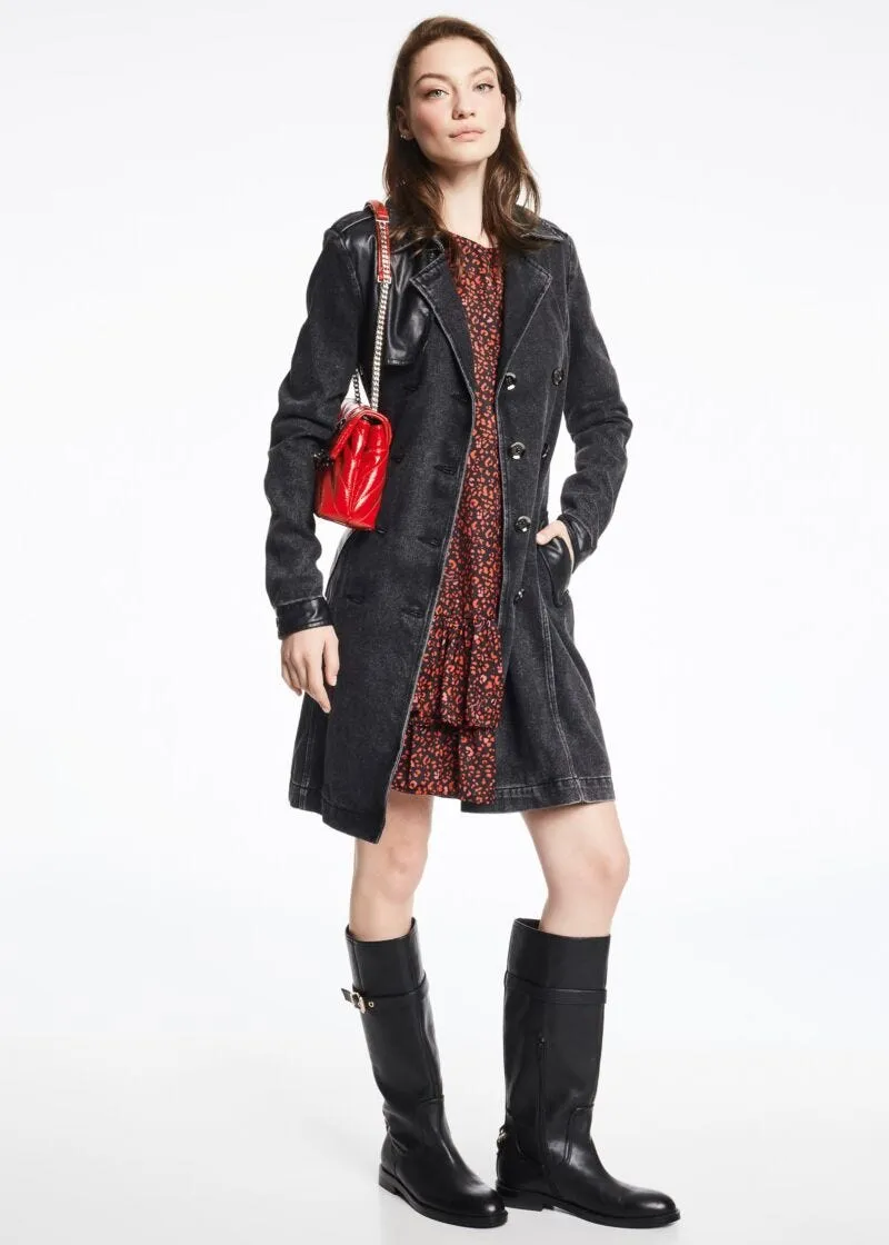 Abito in georgette stampata