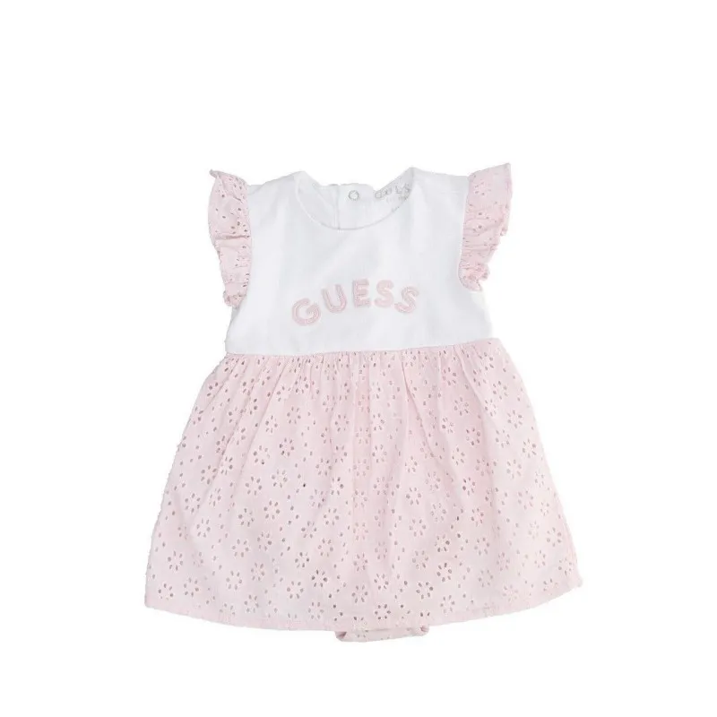 ABITO INSERTO IN PIZZO PER BAMBINI GUESS