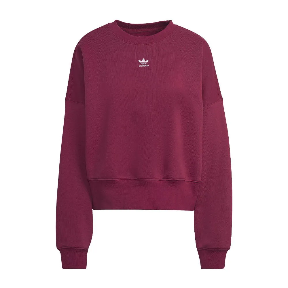 ADIDAS ORIGINALS FELPA GIROCOLLO SMALL LOGO DONNA