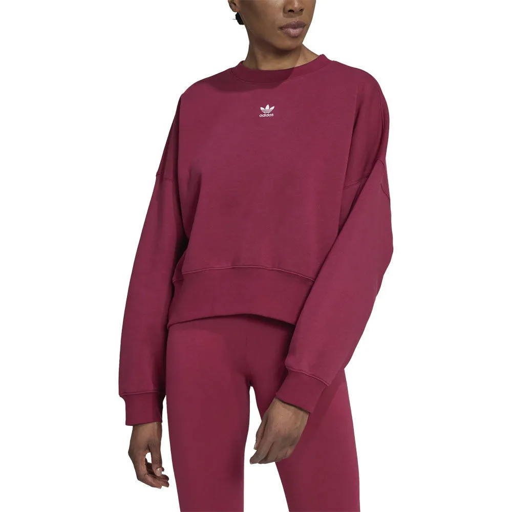 ADIDAS ORIGINALS FELPA GIROCOLLO SMALL LOGO DONNA
