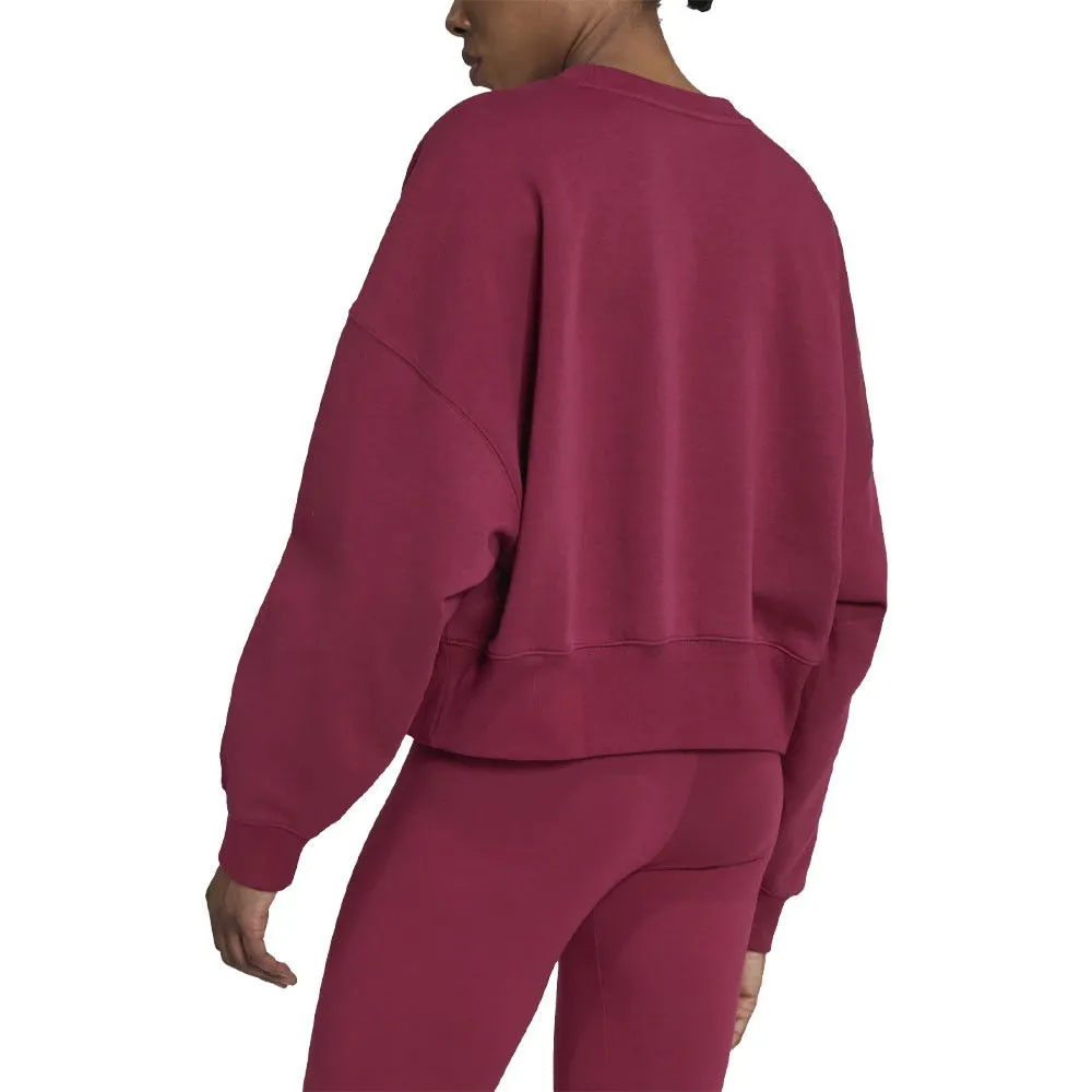 ADIDAS ORIGINALS FELPA GIROCOLLO SMALL LOGO DONNA