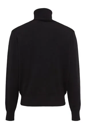AMI Abbigliamento,Maglieria Maglione in lana nero 
