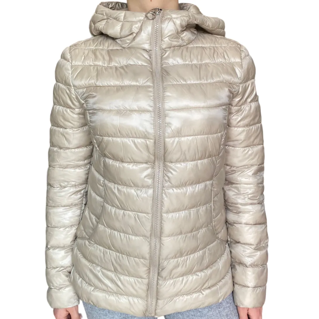 Astrolabe women's hooded jacket 100 grams CV87 095 beige