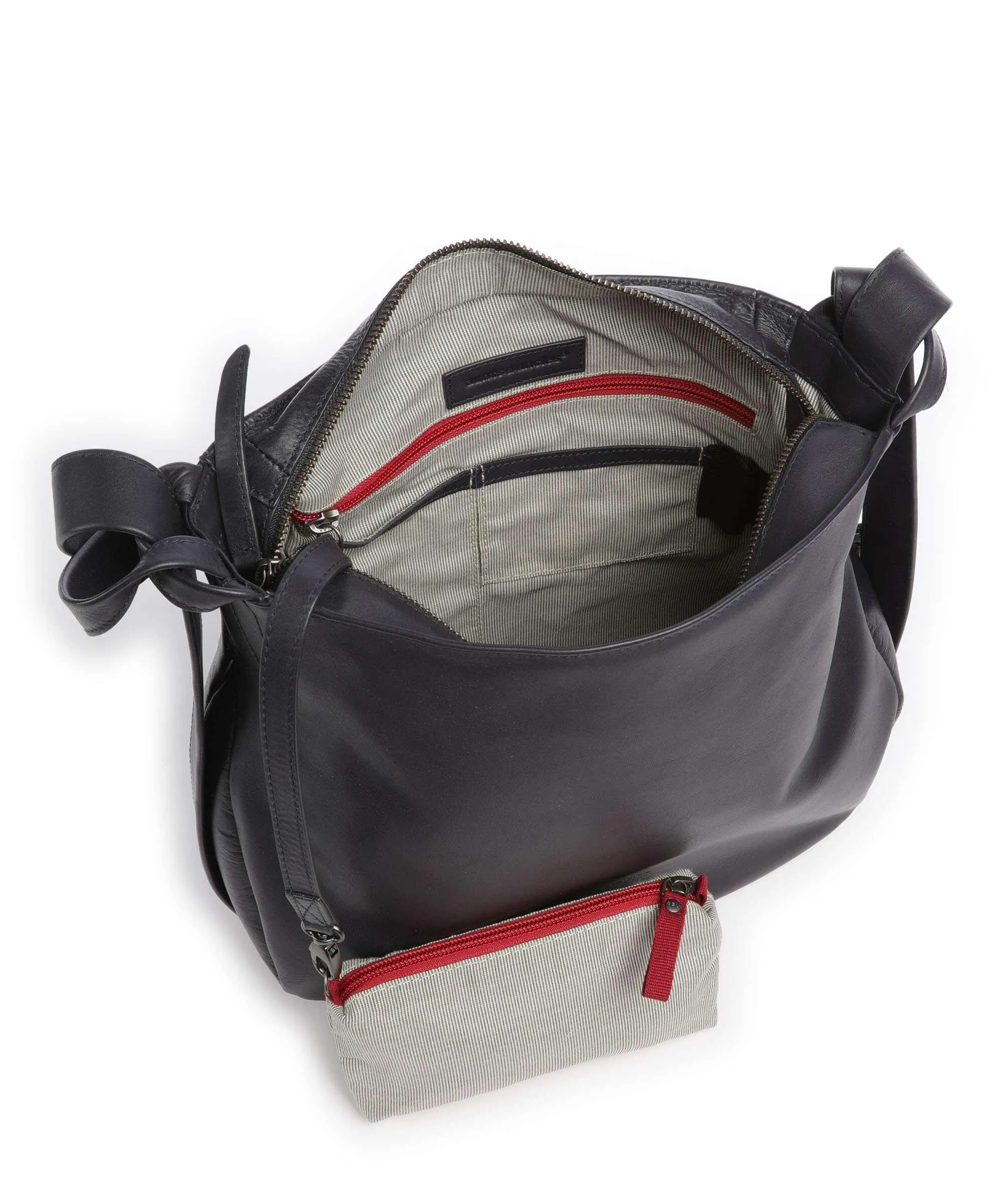  Aunts & Uncles Heavenly Meadow Pleasance Borsa a zainetto pelle di vacchetta finemente grana navy  