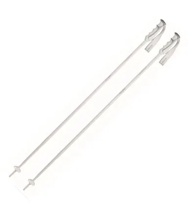 Bastoncini da sci Komperdell Serie Booster Alloy (Bianco)