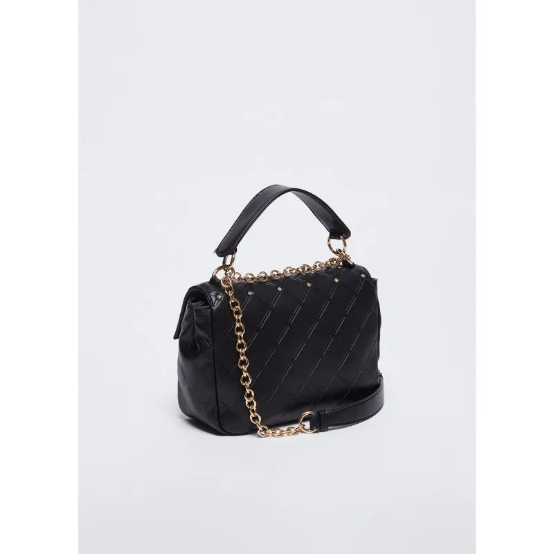 Borsa a tracolla con strass