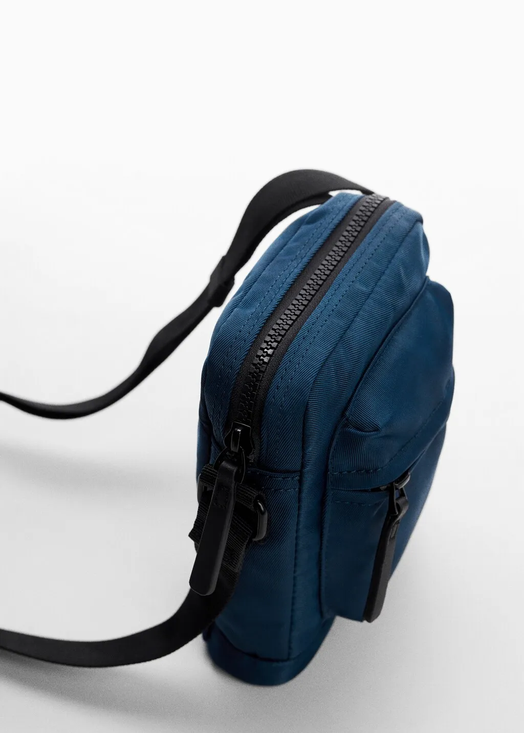 Borsa a tracolla nylon zip