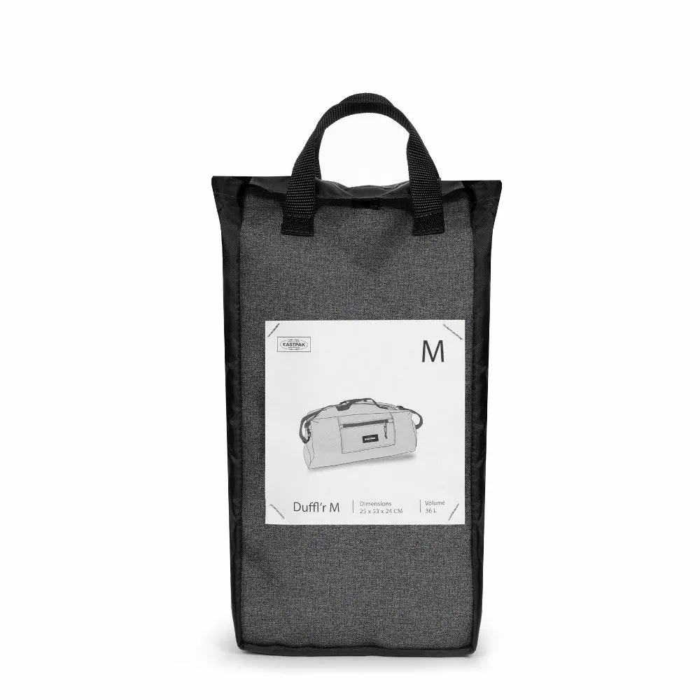 BORSONE EASTPAK DUFFL'R M EK0A5BES7 7H1 BLACK DENIM