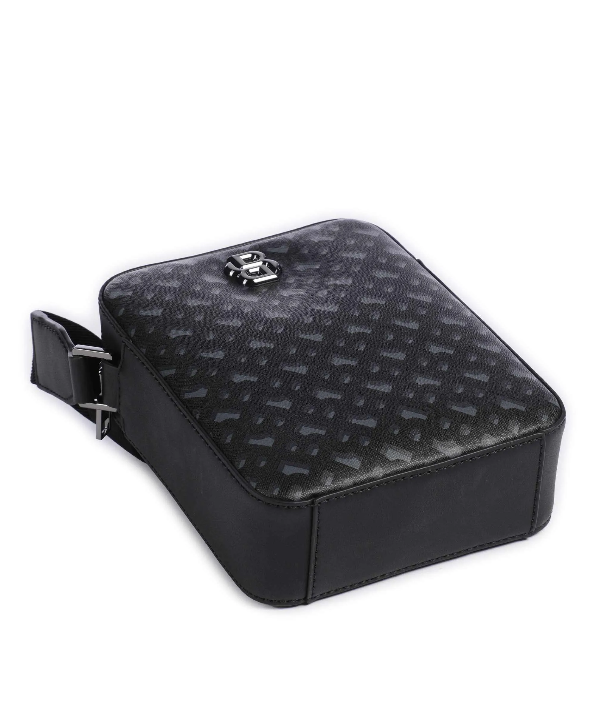  BOSS B Icon Borsa a tracolla pelle sintetica nero/grigio  