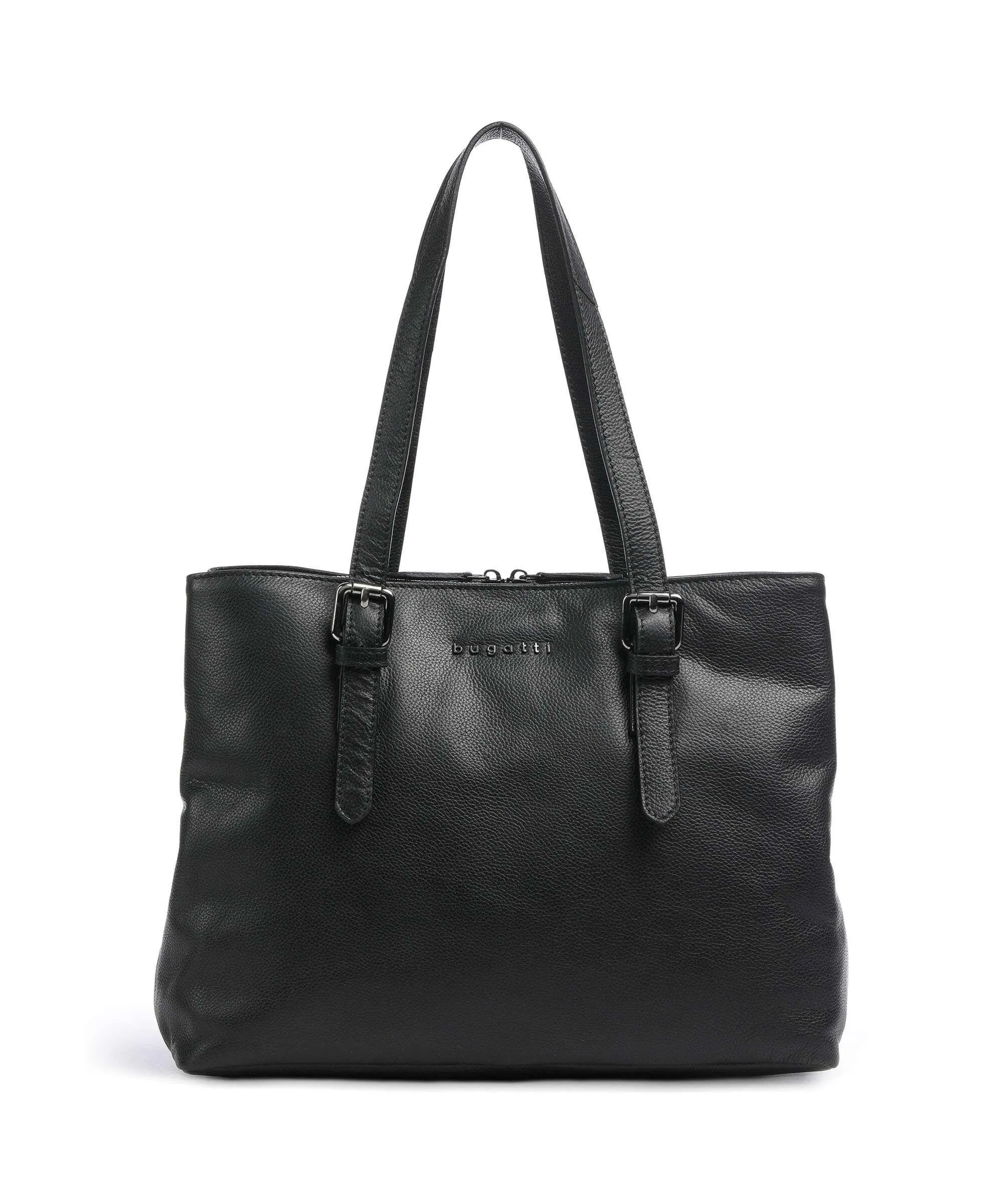  Bugatti Bella Borsa shopper pelle bovina nero  