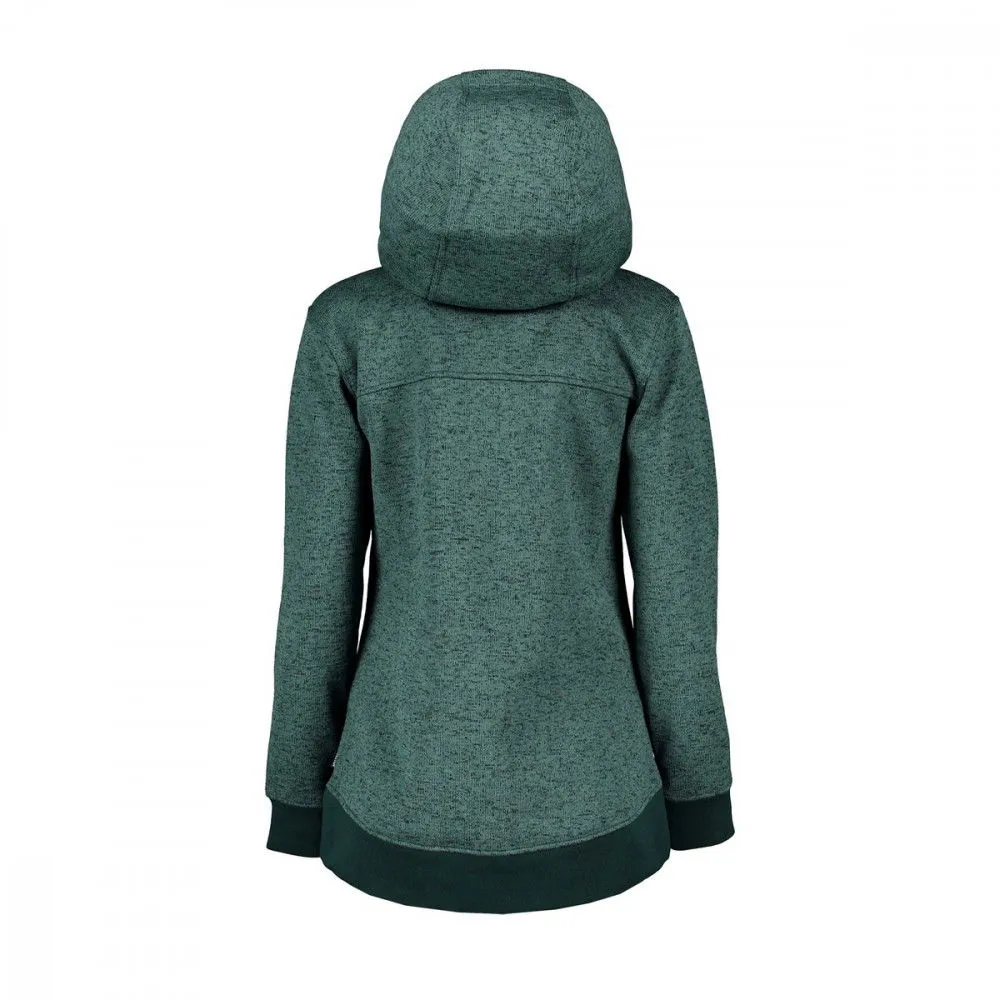 BURTON FELPA FULL ZIP CON CAPPUCCIO SHERPA DONNA