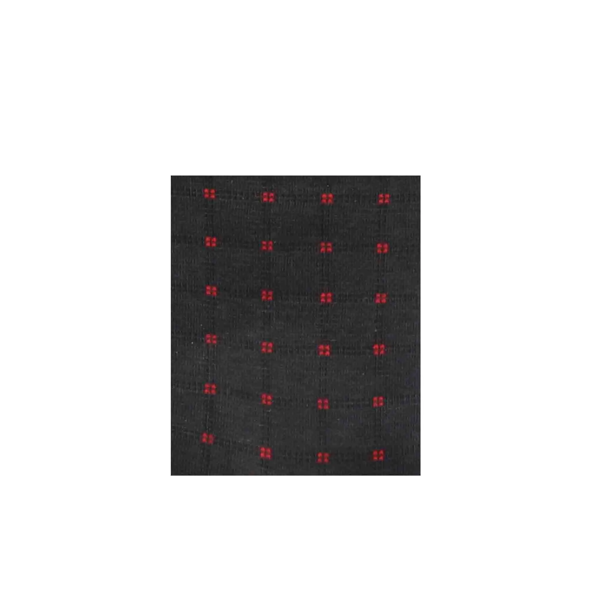 Calzini da uomo in cotone colore grigio con fantasia colore rosso