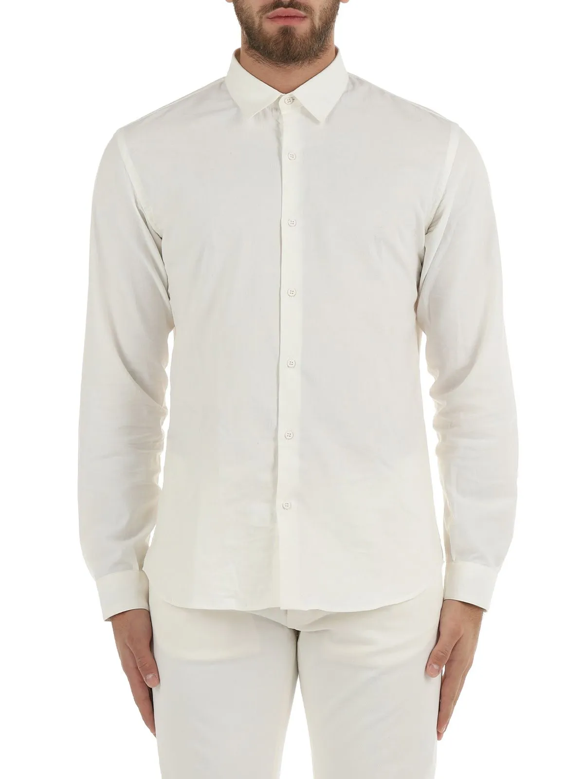 CAMICIA BIANCA IN COTONE