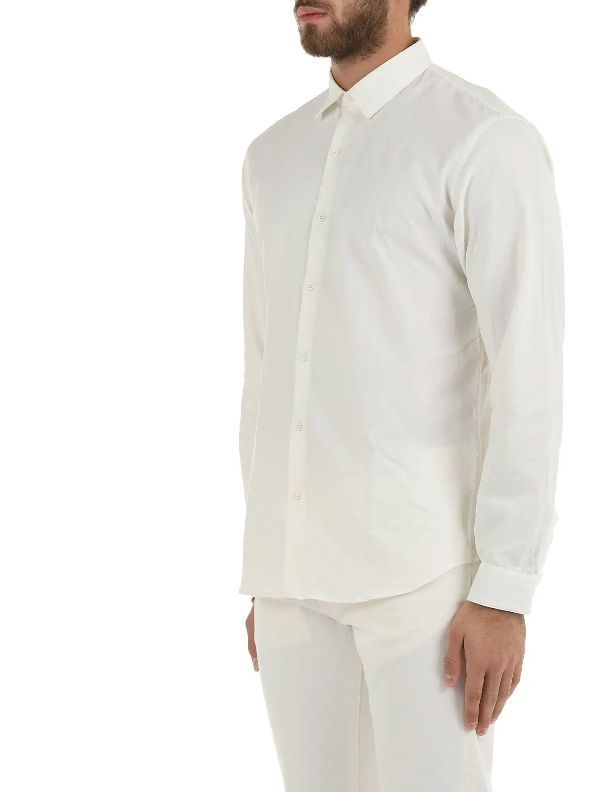 CAMICIA BIANCA IN COTONE