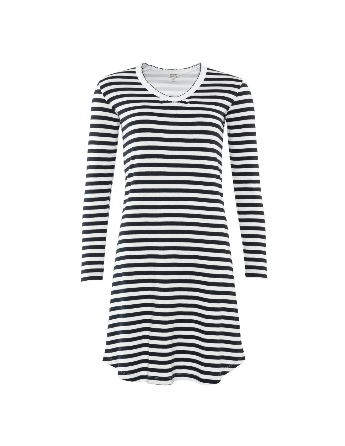 CAMICIA DA NOTTE IN COTONE BIOLOGICO "DIANA"