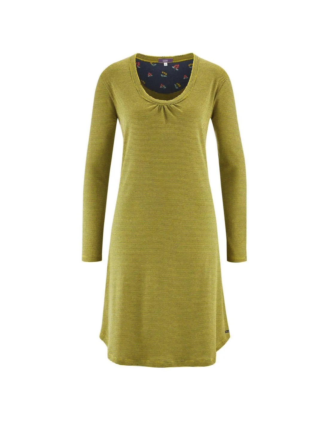 CAMICIA DA NOTTE IN COTONE BIOLOGICO "DIANA"