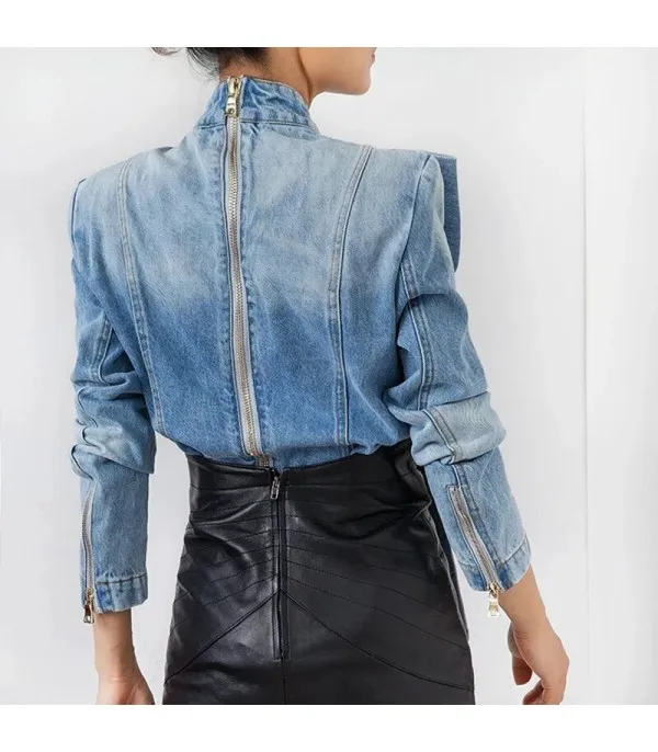 Camicia denim Maxifiocco