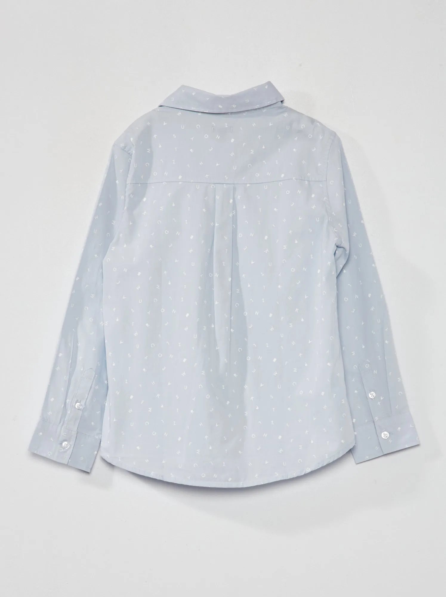 Camicia in popeline - BLU