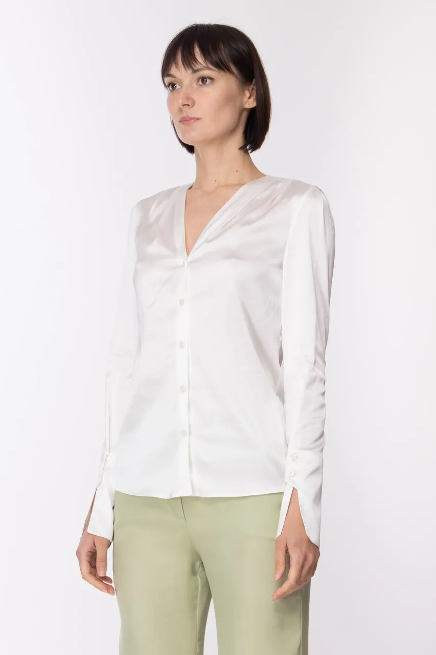 Camicia in satin CAMICIA/SHIRT