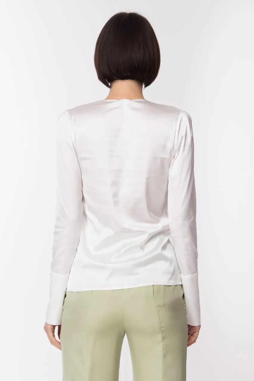 Camicia in satin CAMICIA/SHIRT