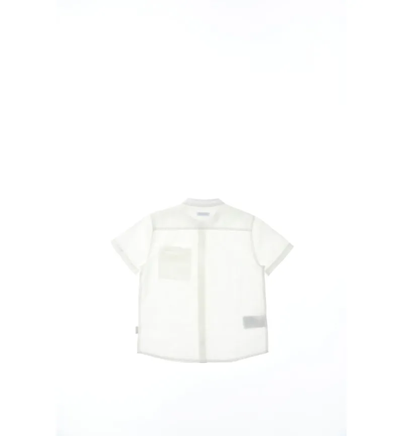 Camicia misto lino