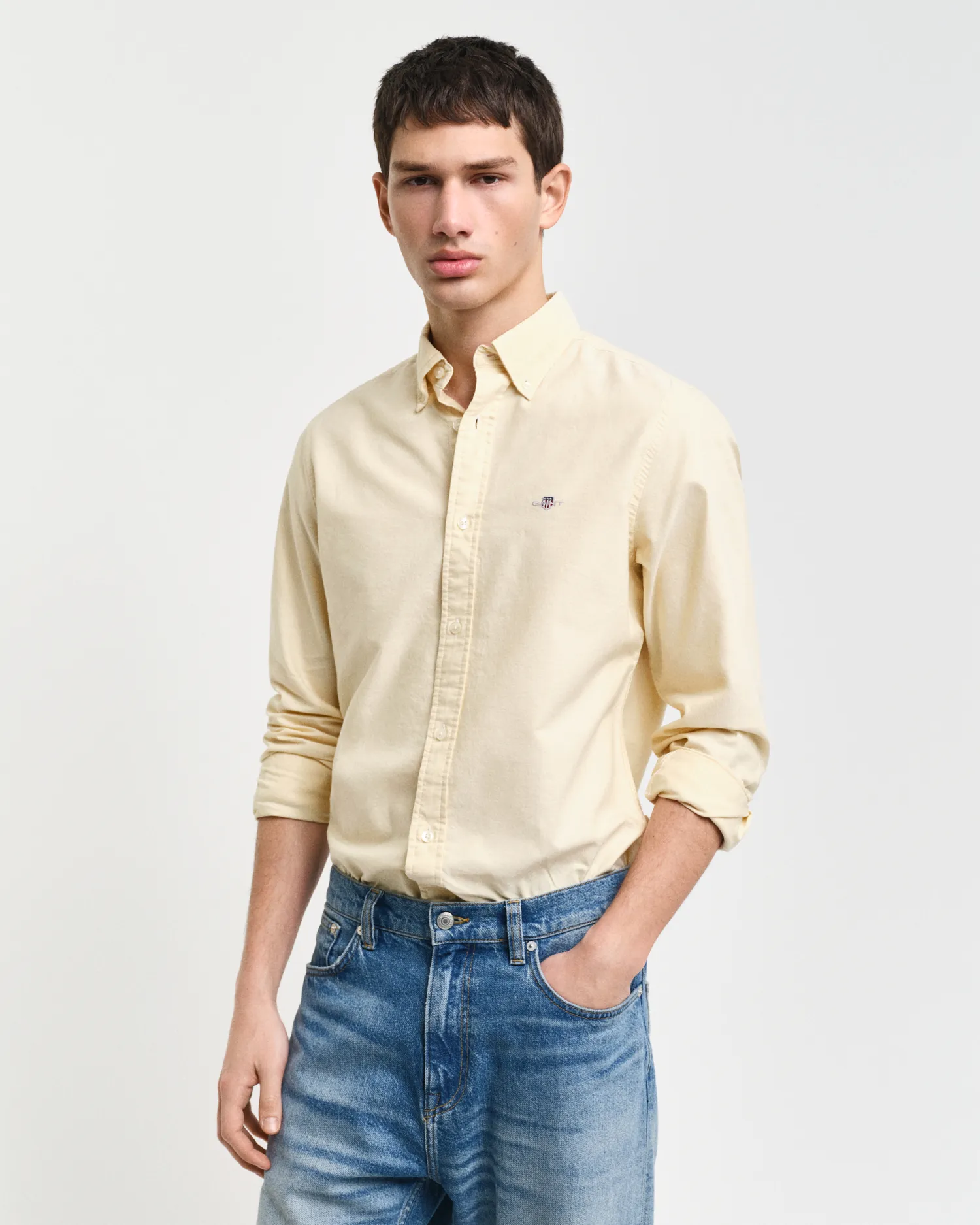 Camicia Oxford classica slim fit    