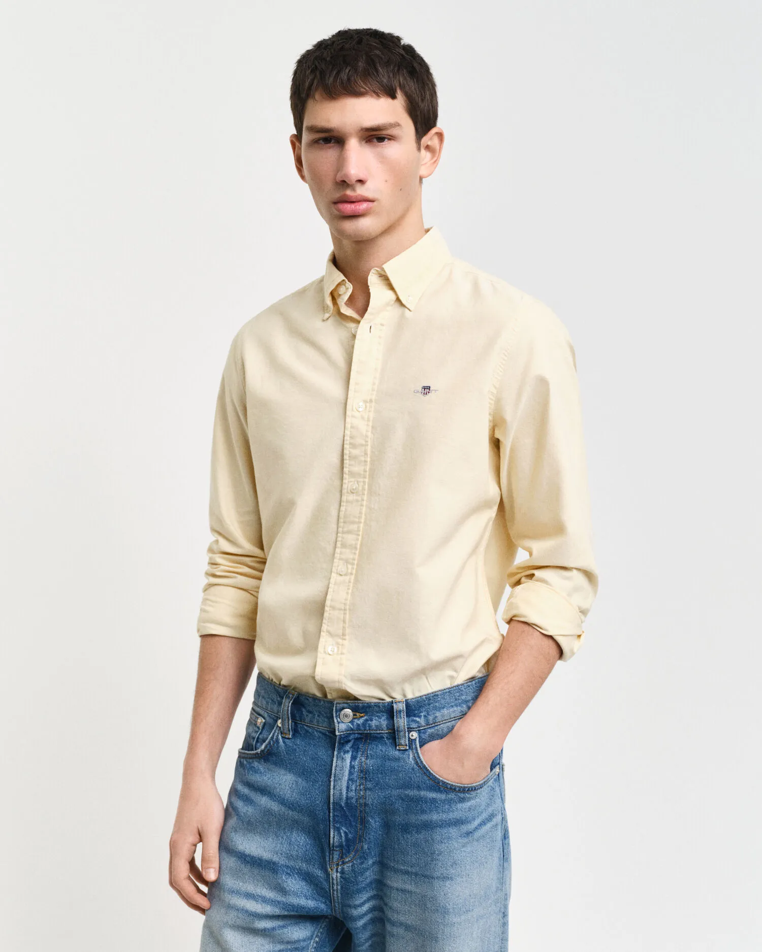 Camicia Oxford classica slim fit    