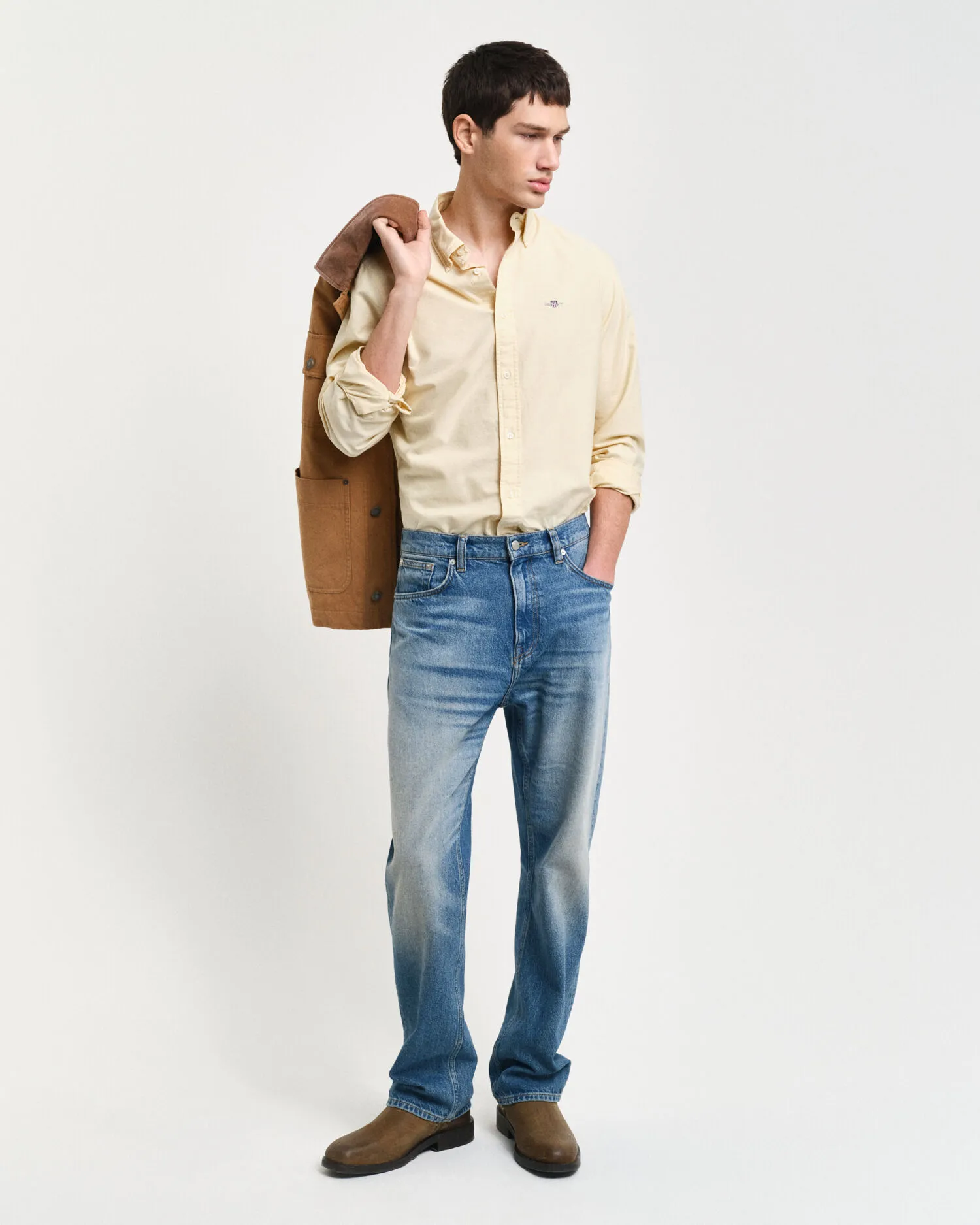 Camicia Oxford classica slim fit    