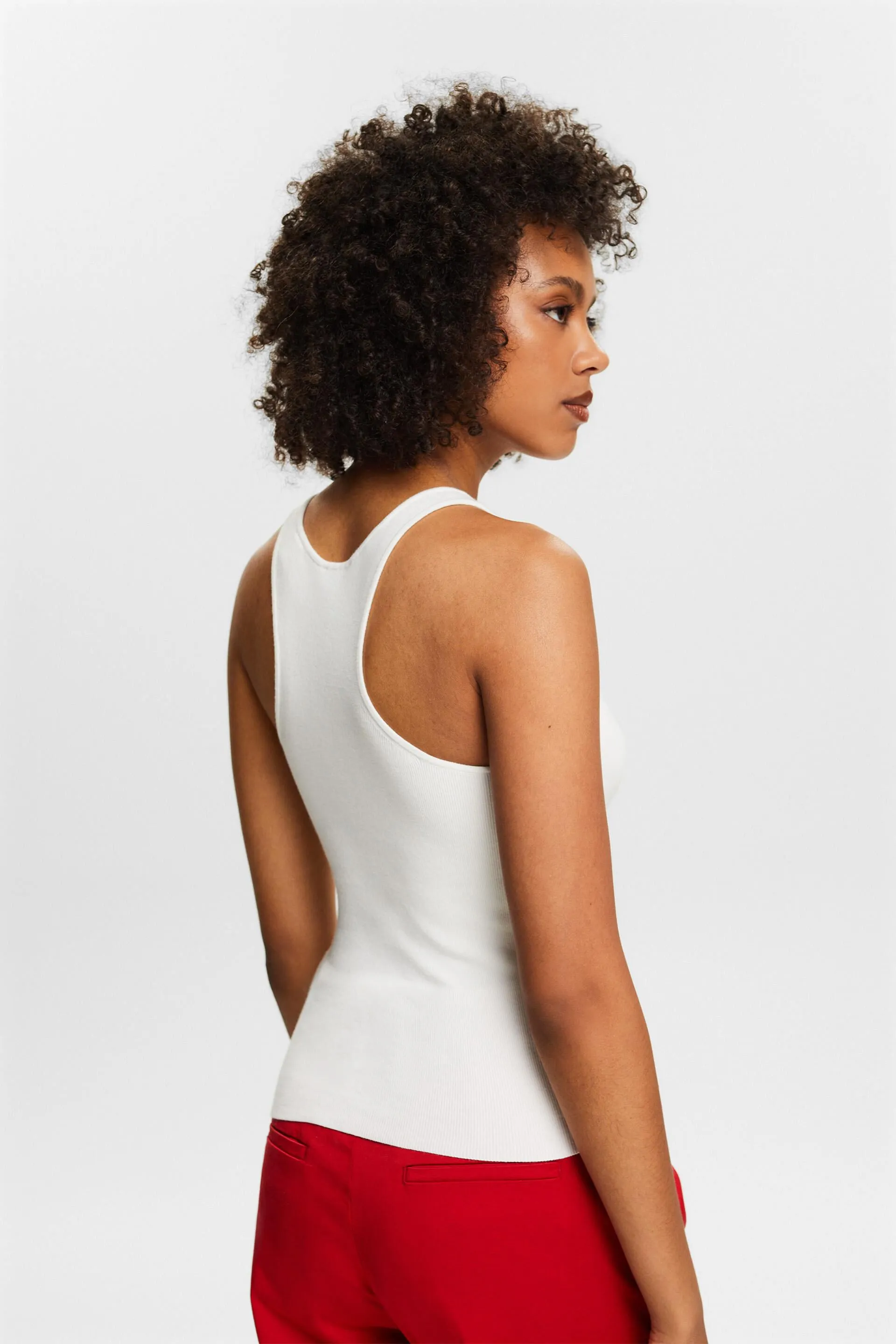 Canotta racerback in cotone