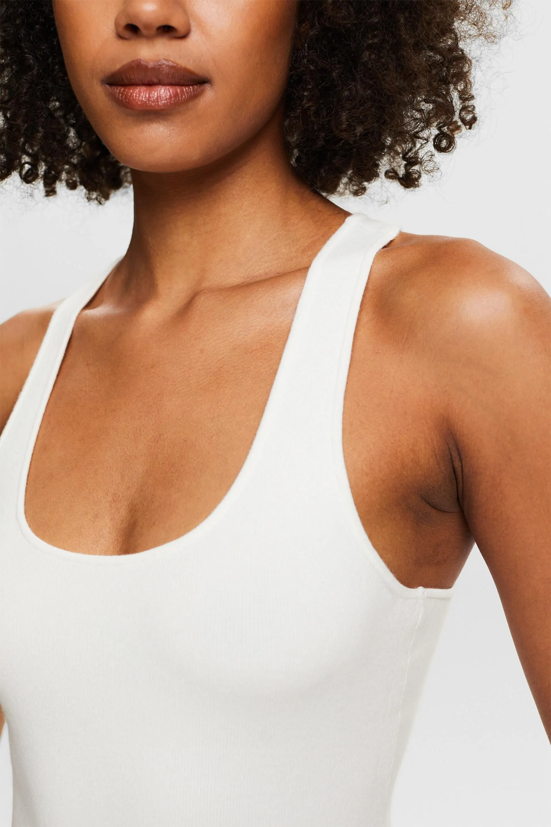Canotta racerback in cotone