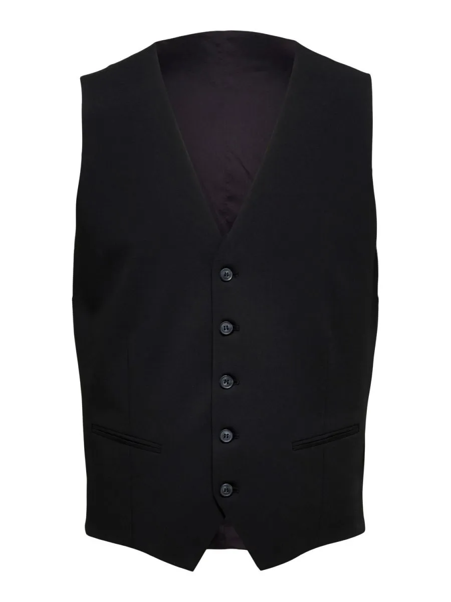 CAPISPALLA E GIACCHE Uomo SELECTED 16089406 LIAM WCT FLAX BLACK