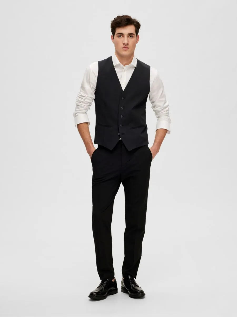 CAPISPALLA E GIACCHE Uomo SELECTED 16089406 LIAM WCT FLAX BLACK
