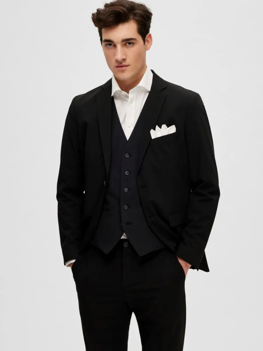 CAPISPALLA E GIACCHE Uomo SELECTED 16089406 LIAM WCT FLAX BLACK