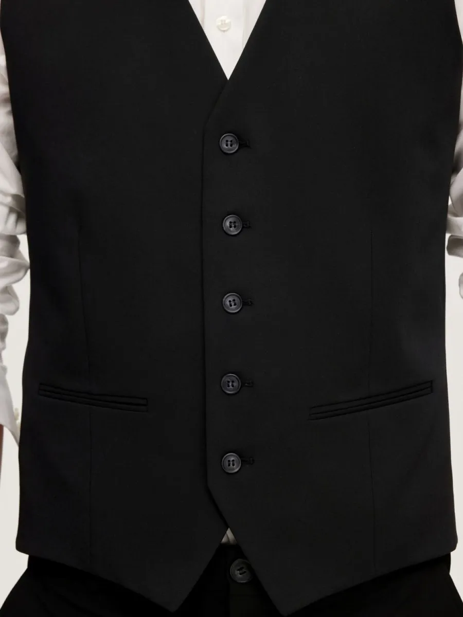 CAPISPALLA E GIACCHE Uomo SELECTED 16089406 LIAM WCT FLAX BLACK