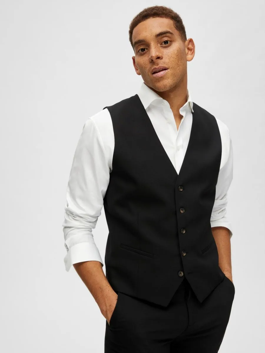 CAPISPALLA E GIACCHE Uomo SELECTED 16089407 NEIL ECT BLACK