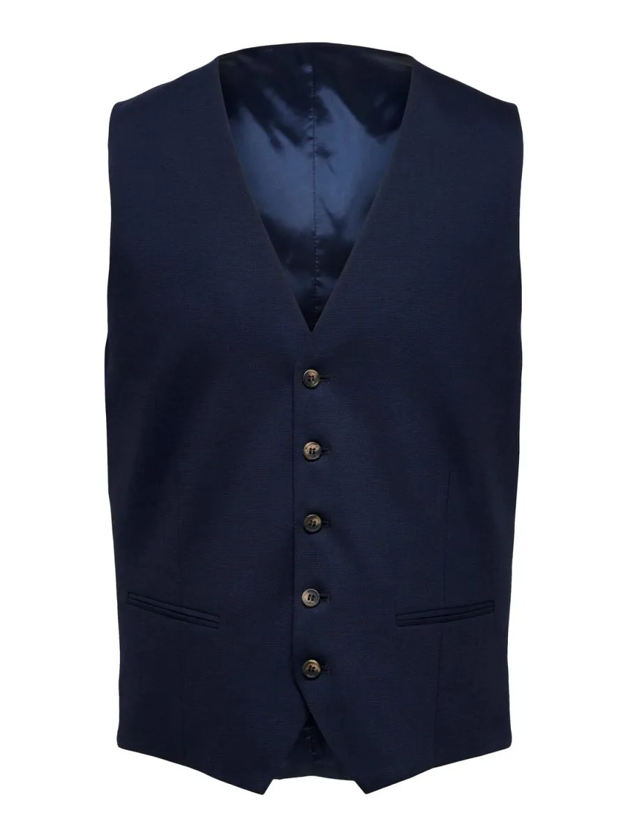 CAPISPALLA E GIACCHE Uomo SELECTED 16089407 NEIL ECT NAVY BLAZER