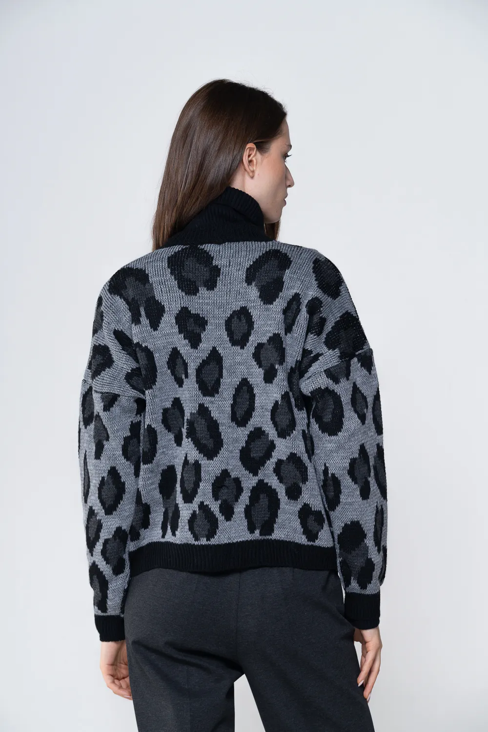 Cardigan animalier 