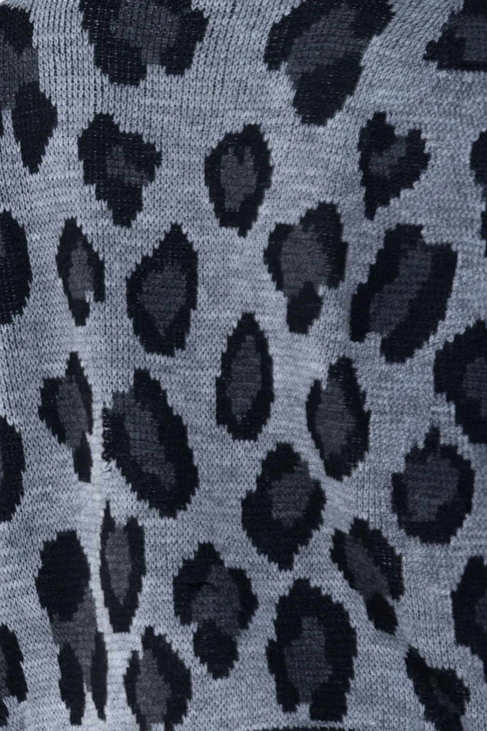 Cardigan animalier 