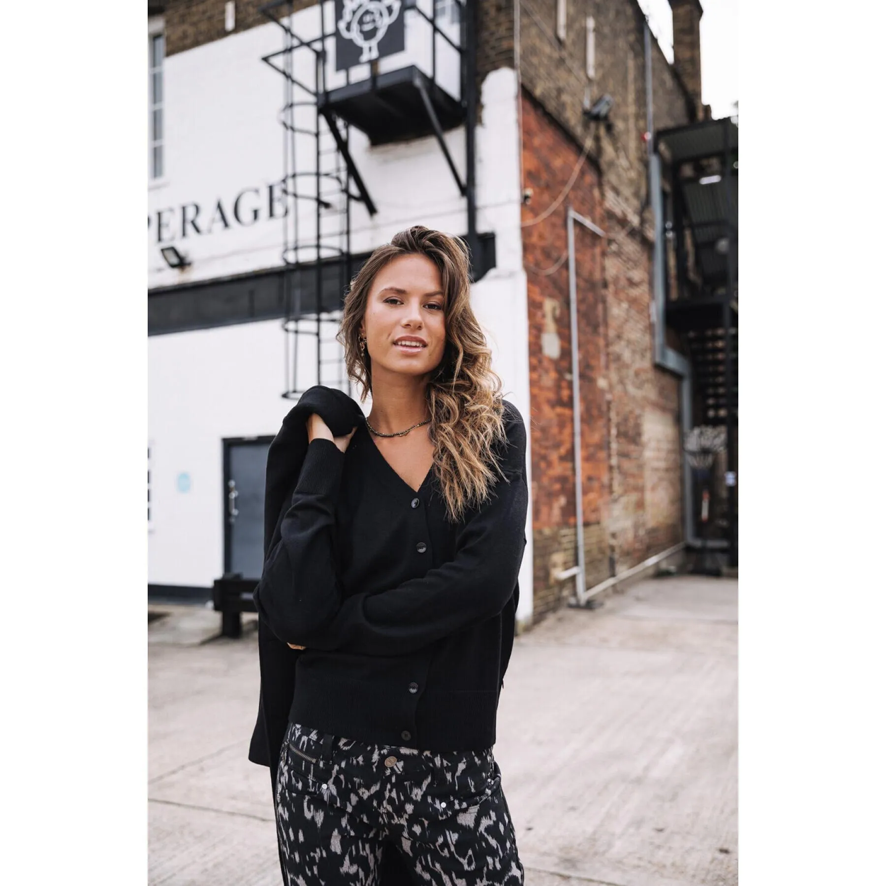 Cardigan da donna Freeman T Porter Gelly Icon