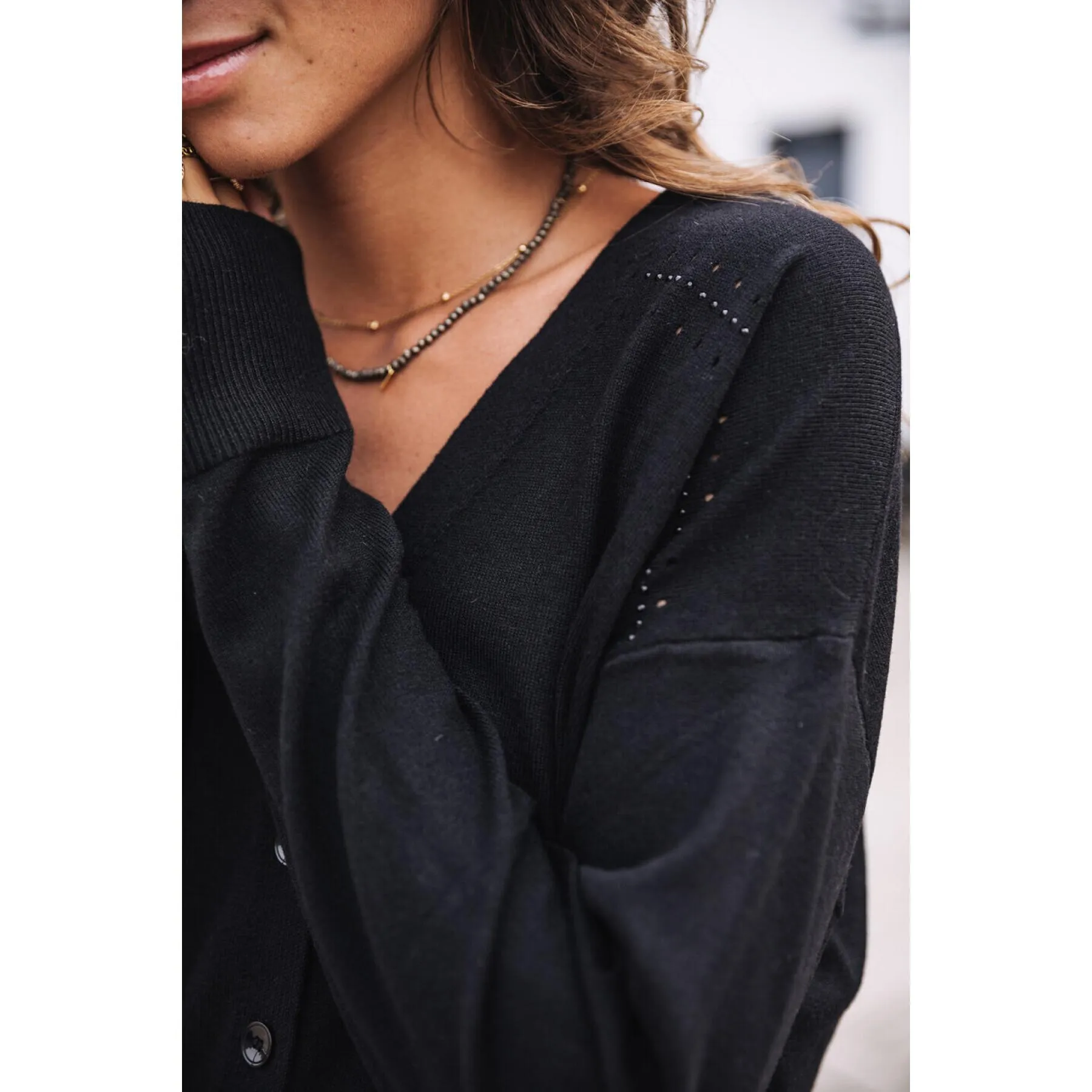 Cardigan da donna Freeman T Porter Gelly Icon