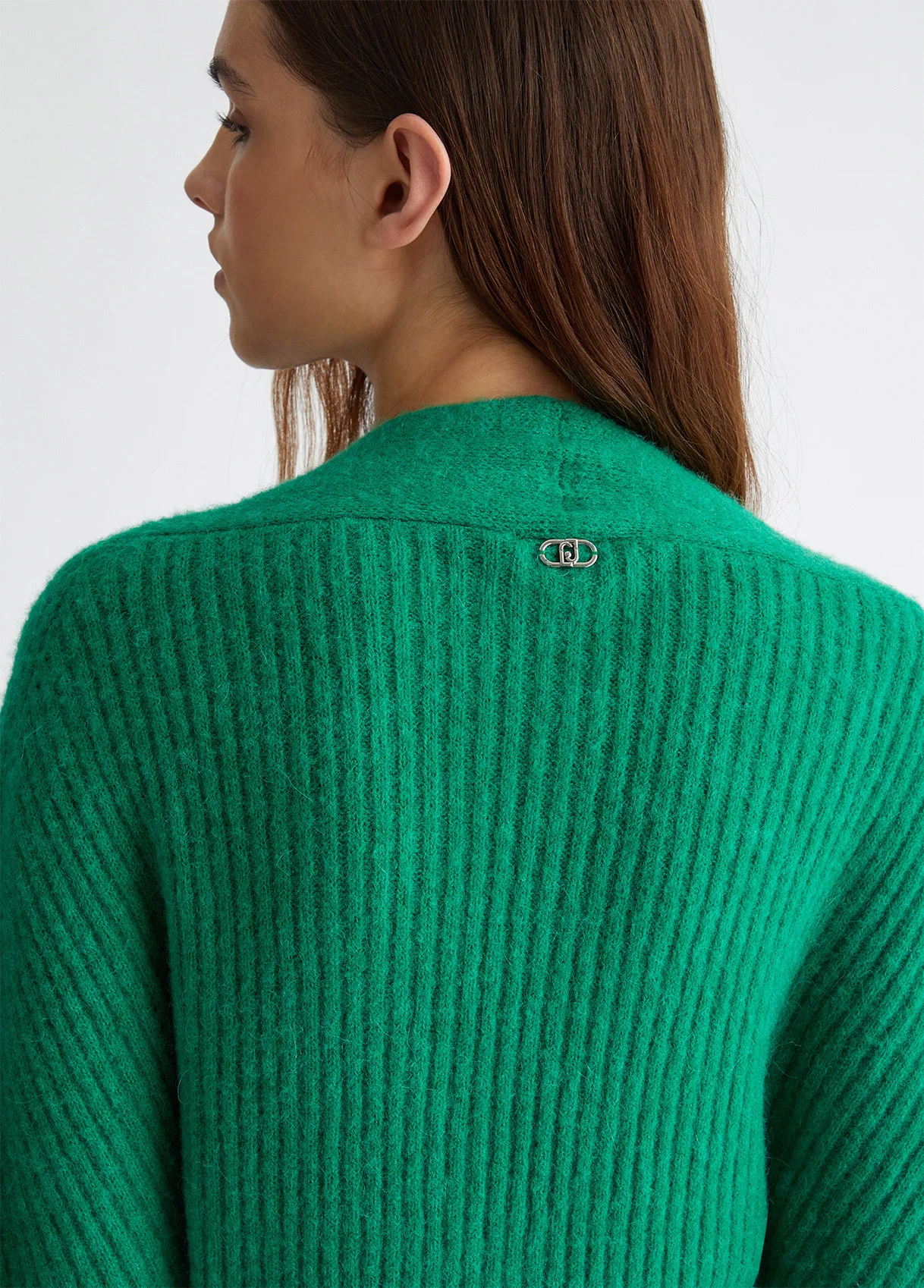 CARDIGAN IN MISTO LANA A COSTE LIU-JO
