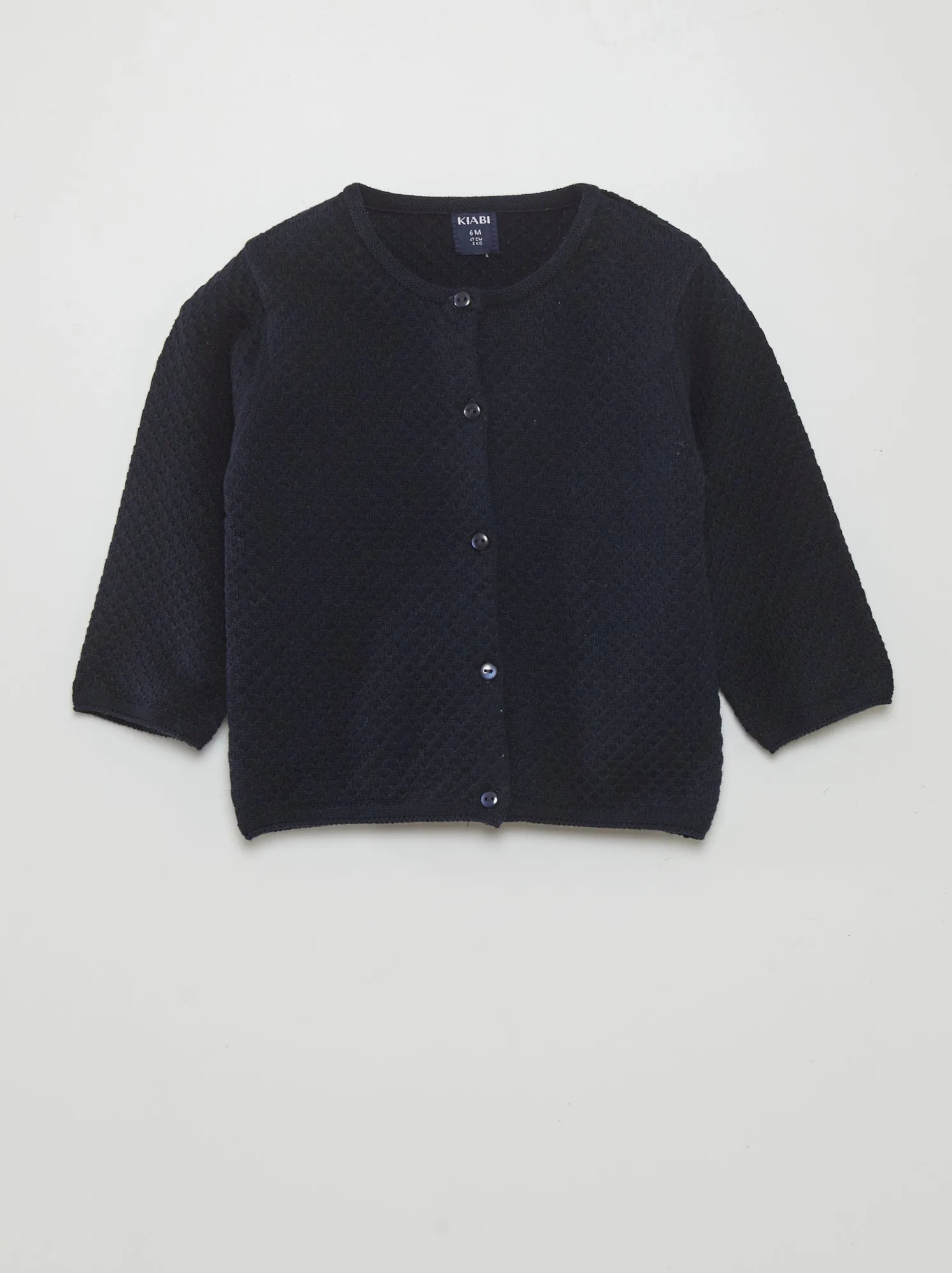 Cardigan in punto legaccio - BLU